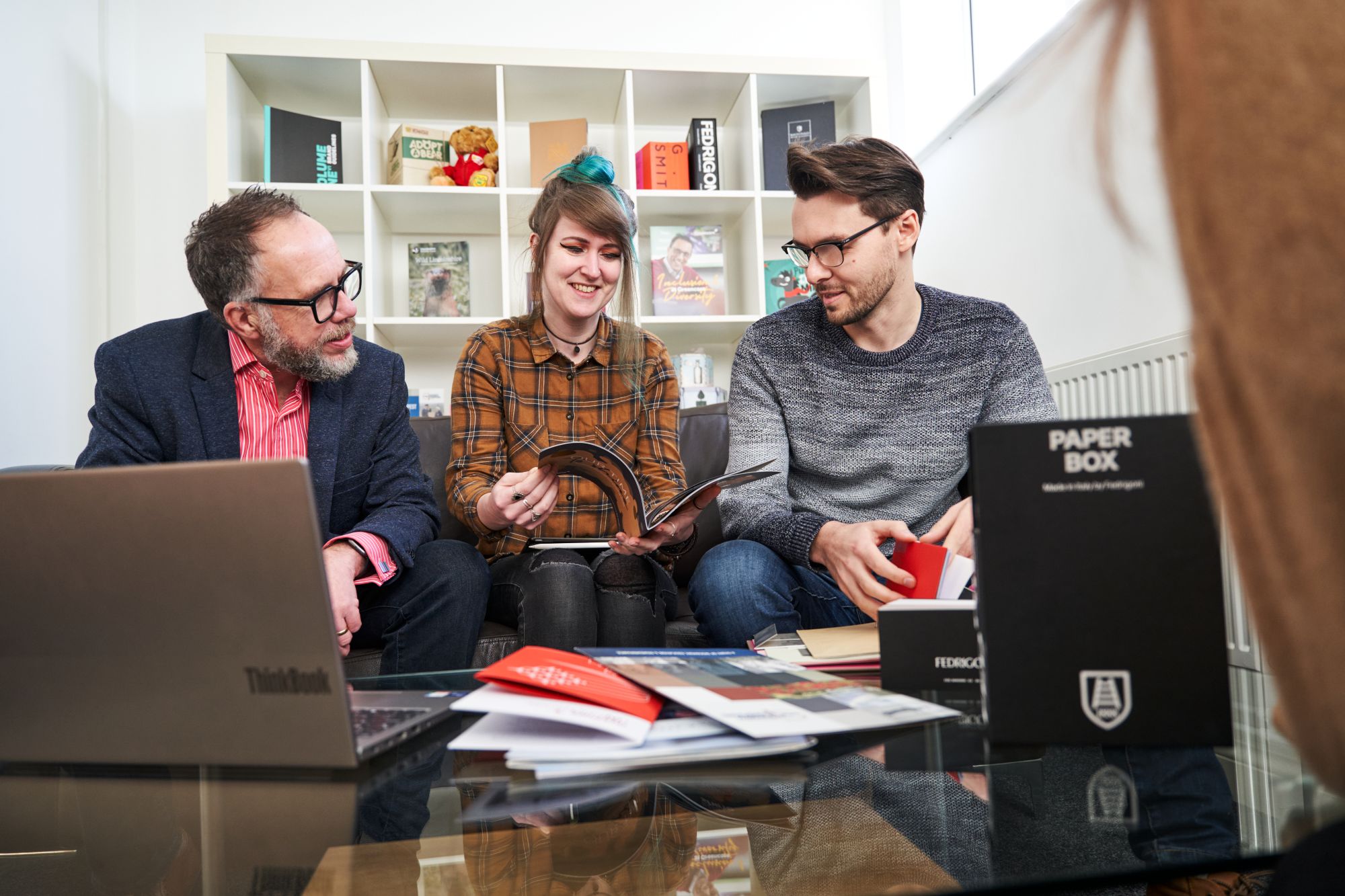 Design meeting in the Ruddocks creative studio