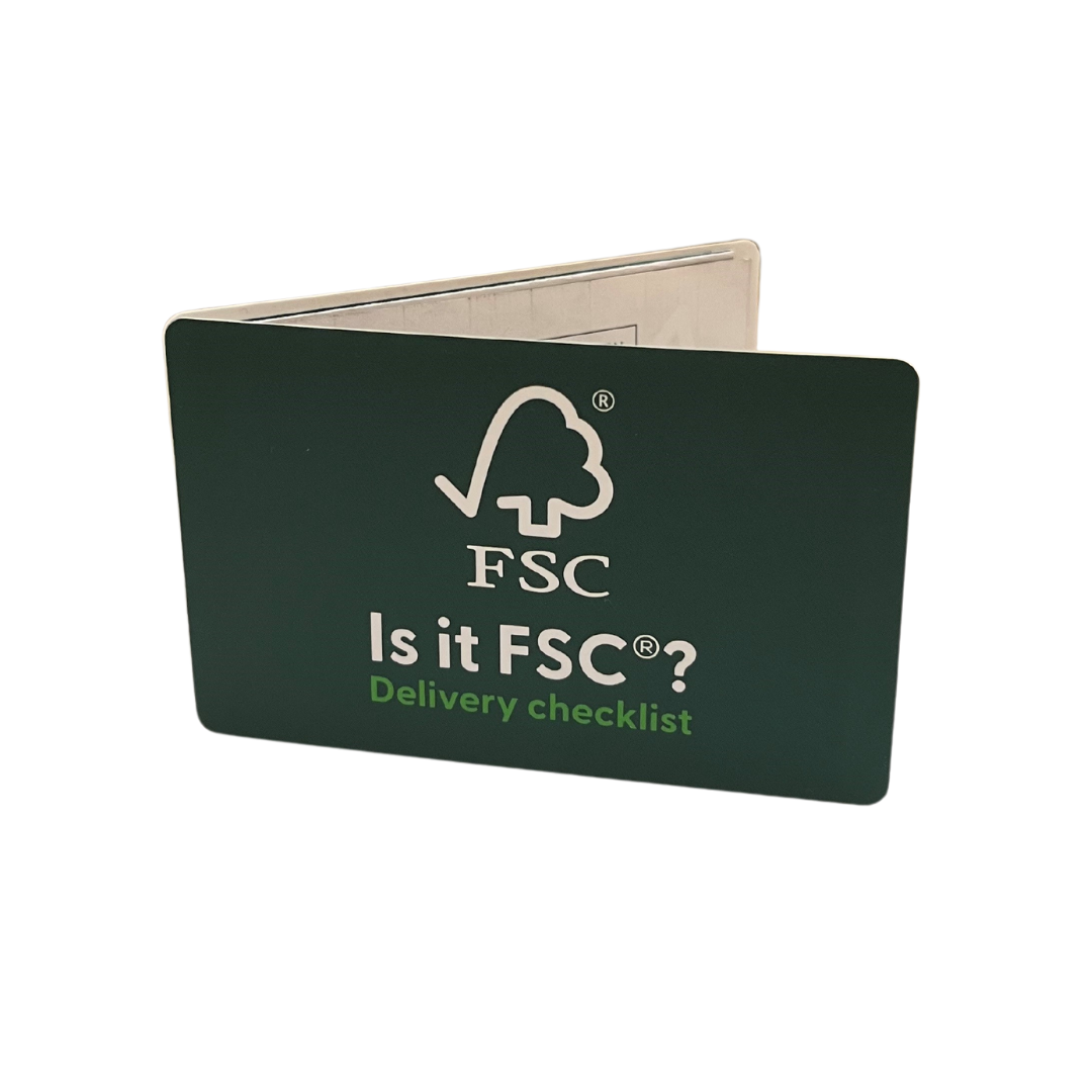 Is it FSC? Delivery Checklist