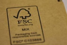 FSC Mix label on card (c) FSC UK