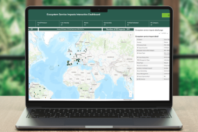 FSC Verified Impact map - sponsor nature projects around the world