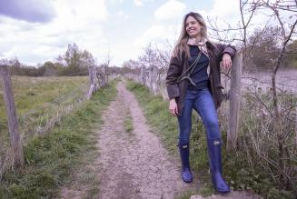 Lakeland footwear navy wellington boots