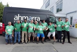 Staff at Ahmarra 'Go Green' for FSC Friday