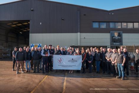 Archwood Group Kings Award presentation