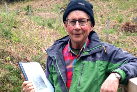 Gary Primrose, winner of the Small and Farm Woodlands Award, for his exceptional, multi-functional management of Sawrey Ground Plantation in Cumbria.