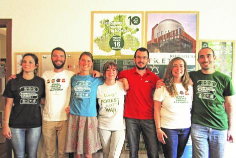 The team at FSC Italy, Padua