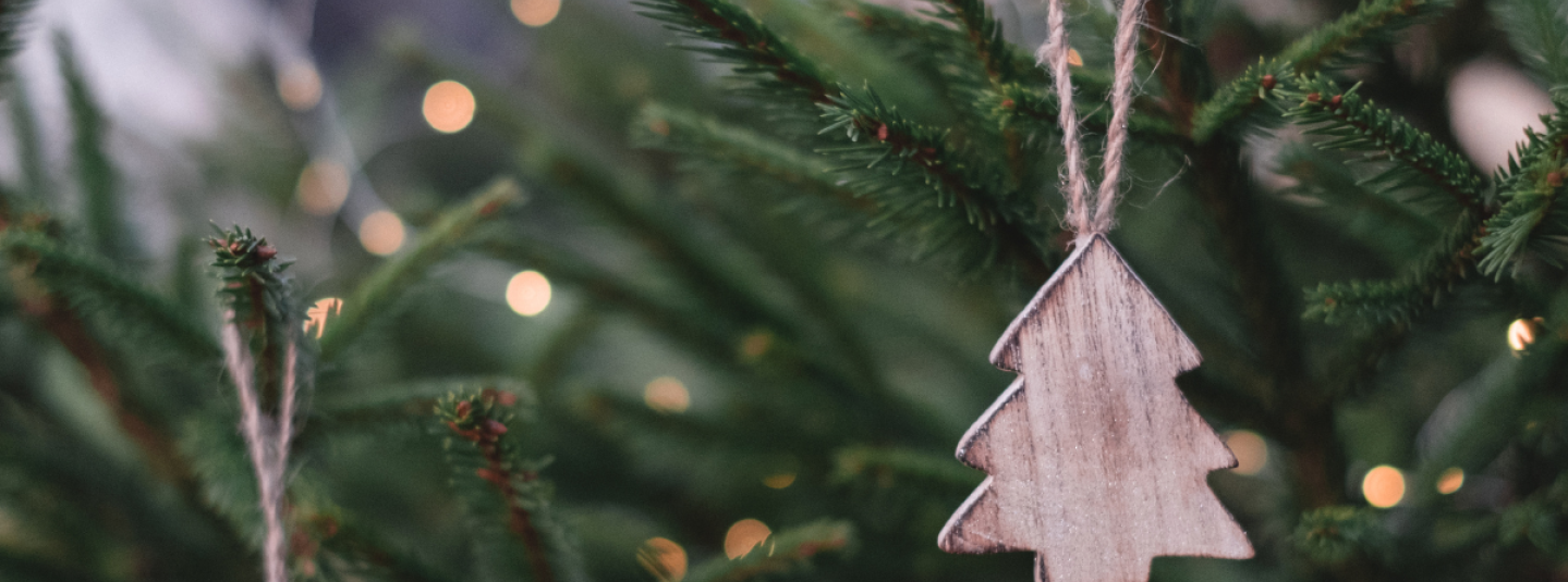 Wooden Christmas tree decorations