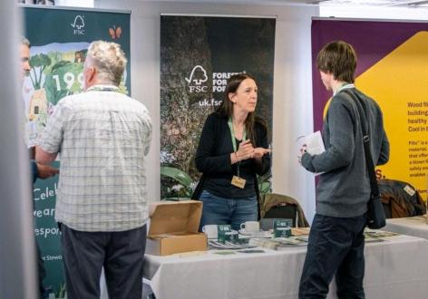 WoodBUILD FSC UK stand