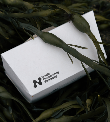 Seaweed packaging Notpla