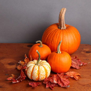 Pumpkin decorations - image from Canva